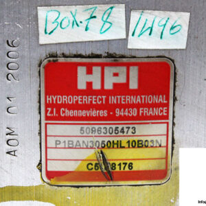 hpi-P1BAN3050HL10B03N-hydraulic-gear-pump-used-3