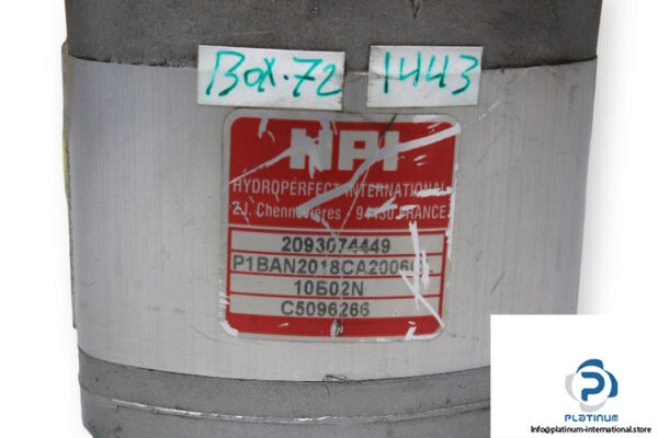 hpi-hydroperfect-international-P1BAN2018CA2006CL-gear-motor-(used)-1