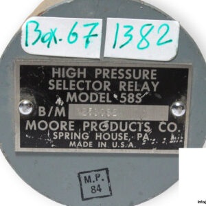 moore-58S-high-pressure-selector-relay-used-2