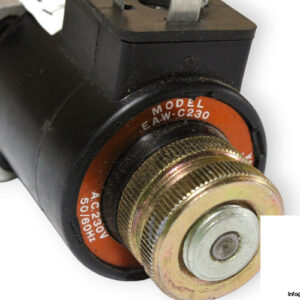 nachi-DSA-G06-A3Z-C230-E10-solenoid-controlled-pilot-operated-directional-valve-used-4