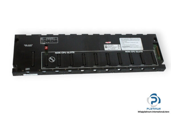 ge-fanuc-IC693CHS392K-10-slot-base-expansion-rack-(used)