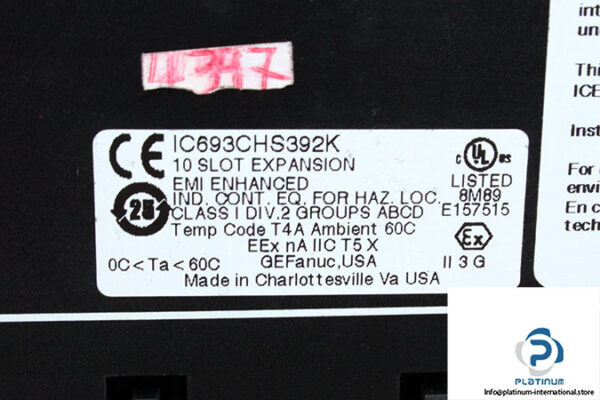 ge-fanuc-IC693CHS392K-10-slot-base-expansion-rack-(used)-3