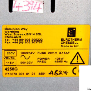 eurotherm-4250G-universal-process-controller-(used)-2