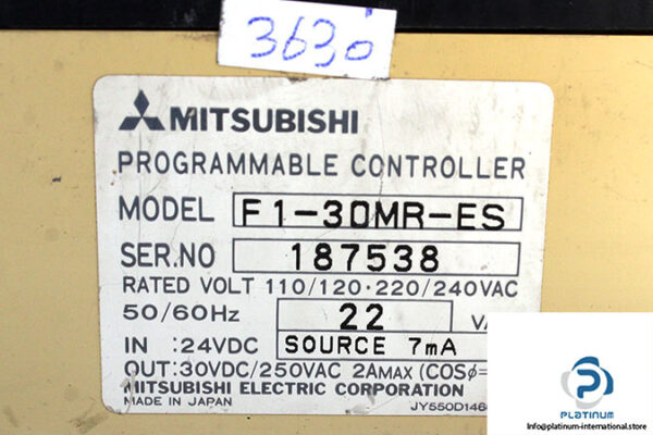 Mitsubishi-F1-30MR-ES-programmable-controller-(used)-2