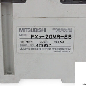 Mitsubishi-FX0-20MR-ES-programmable-controller-(used)-2