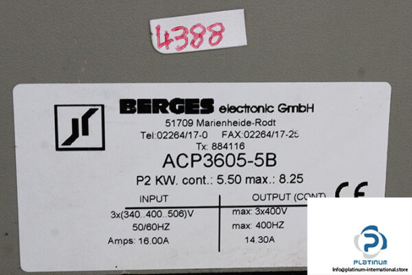 berges-ACP3605-5B-micro-frequency-inverter-(used)-2