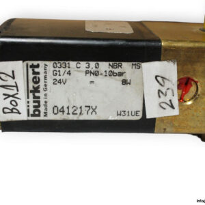 burkert-0331-c-30-nbr-ms-g1_4-pn0-10bar-single-solenoid-valve-used-3