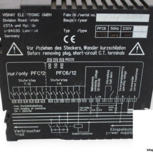 roederstein-vishay-ESTAMAT-PFC-6-power-factor-controller-(used)-3