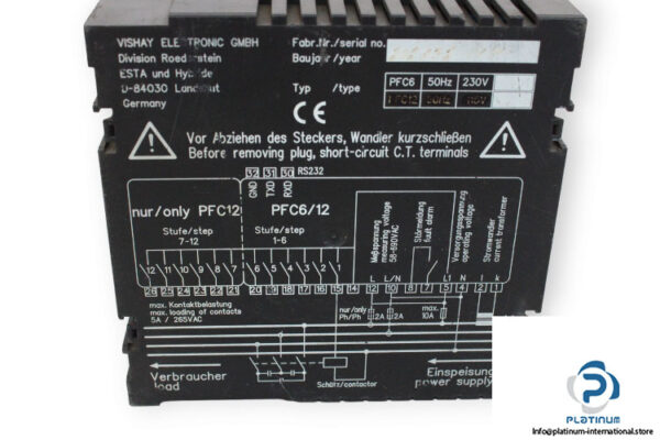roederstein-vishay-ESTAMAT-PFC-6-power-factor-controller-(used)-3