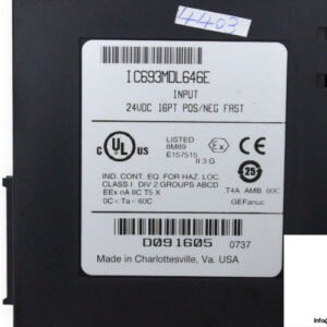 ge-fanuc-IC693MDL646E-input-module-(used)-2