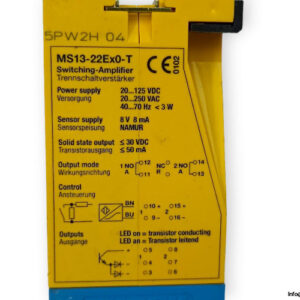 turck-MS13-22Ex0-T-isolating-switching-amplifier-used-2