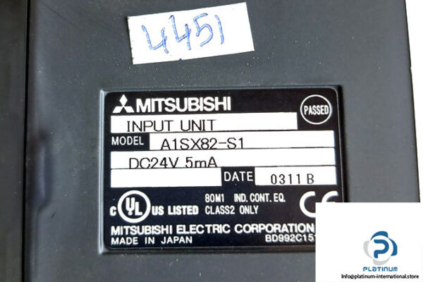 mitsubishi-A1SX82-S1-input-module-(new)-2