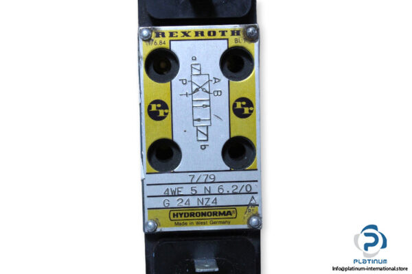 Rexroth-4WE-5-N-6.2_0-G-24-NZ4-solenoid-operated-directional-valve-(used)-2