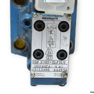 Rexroth-DBW-20B2-31_315UG24NZ4-pressure-relief-valve-pilot-operated-(used)-1