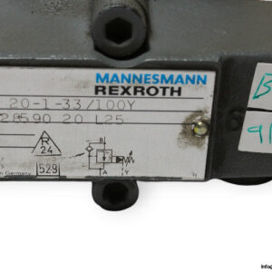 Rexroth-DR-20-1-33_100Y-K2-8590-20-L25-flow-control-valve-(used)-1