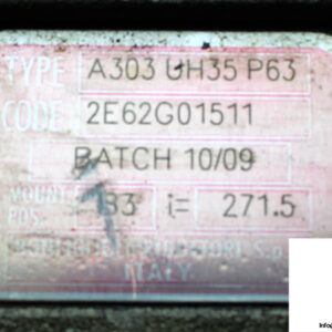 bonfiglioli-A303-UH35-P63-gearmotor-3-used