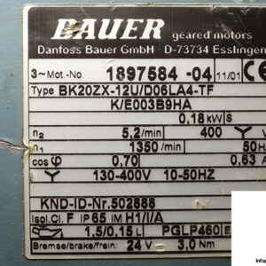 bauer-BK20ZX-12U_D06LA4-TF-gearmotor-1-used