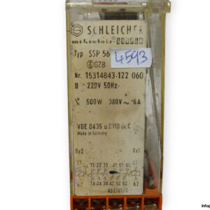 Schleicher-SSP-56-15314843-122-060-control-relay-(used)-2