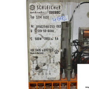 schleicher-STM-1001-19502590-253-083-safety-relay-(used)-2
