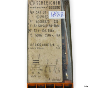 Schleicher-SXT-32-current-measuring-relay-(used)-2