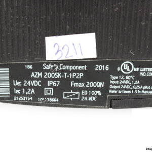 Schmersal-AZM-200SK-T-1P2P-solenoid-interlock-(used)-2