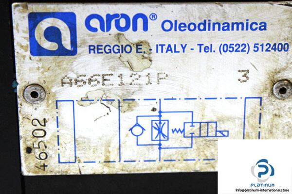 aron-a66e12p-3-flow-control-valve-used-1