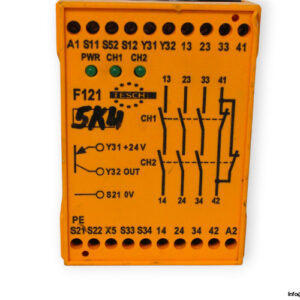 tesch-F121X01-safety-relay-(used)-1