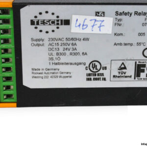 tesch-F121X01-safety-relay-(used)-2