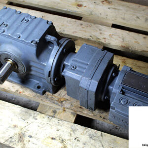 sew-S67-R37-DR63L4-helical-worm-gearmotor-used