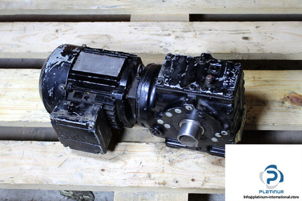 sew-SH47_T-DT71D4_TH-helical-worm-gearmotor-used