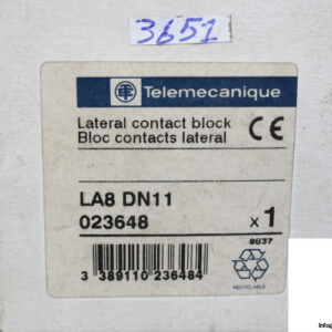 telemecanique-LA8-DN11-auxiliary-contact-block-(new)-2