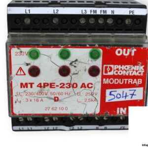 phoenix-contact-MT-4PE-230-AC-surge-protection-device-(used)-2
