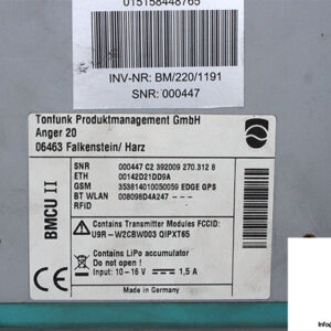 tonfunk-BMCU-II-convex-screen-recording-(used)-3