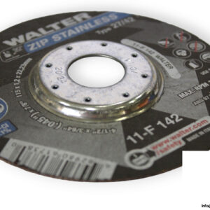 walter-11-F-142-zip-stainless-cut-off-wheel-(used)