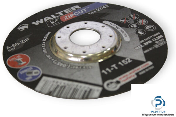 walter-11-T-152-zipcut-cut-off-wheel-(used)