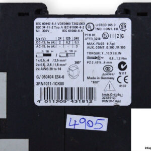 siemens-3RN1011-1CK00-thermistor-motor-protection-relay-(used)-2