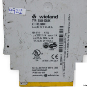 wieland-SNO-4003K-emergency-stop-relay-(used)-2