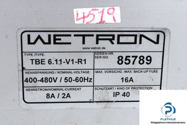 wetron-TBE-6.11-V1-R1-separator-block-(used)-2