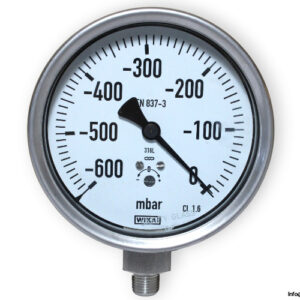wika-EN-837-3-diaphragm-pressure-gauge-(used)-1