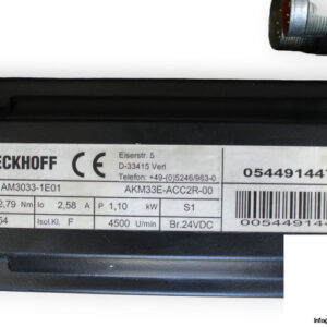 beckhoff-AM3033-1E01-ac-servomotor-1-used