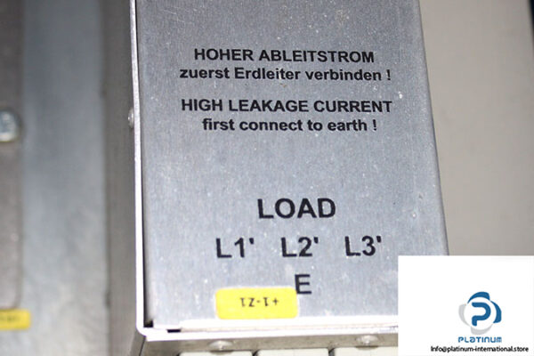 Schaffner-FN3100-50-34-filter-safety-terminal-block-(used)-2