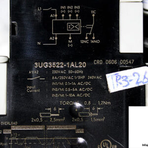siemens-3UG3522-1AL20-current-monitoring-relay-(used)-1