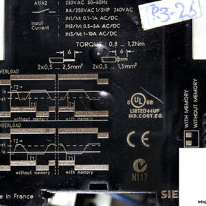 siemens-3UG3522-1AL20-current-monitoring-relay-(used)-2