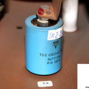 Vishay-TOS-0300-40-power-barrel-capacitor-(used)
