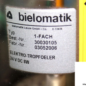bielomatik-1-FACH-electronic-drip-feed-oiler-solenoid-valve-(used)-2