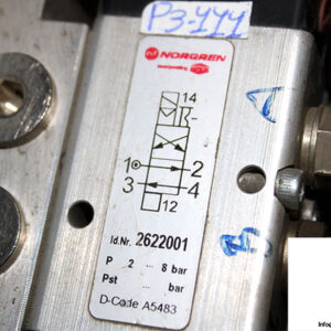 norgren-2622001-single-solenoid-valve-(used)