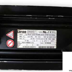 lenze-MAC-13I34-RS0B0-Z0D0-ST5F10N-R0SU-ac-servo-motor-3-used