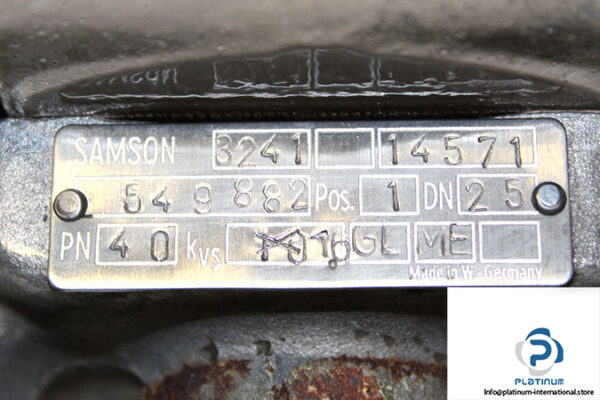 samson-positioner 3766-0000120001-03 control valve_Used_2