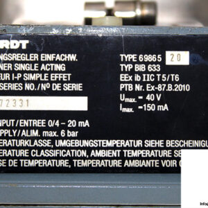 Eckardt -6 713 311-control-valve_3_used