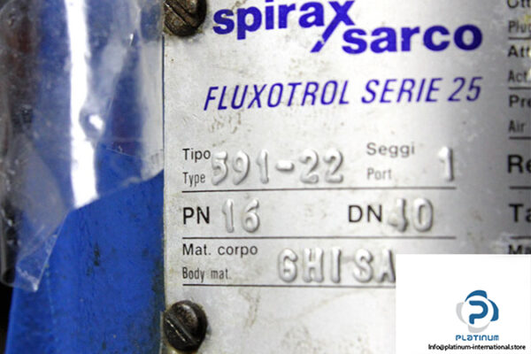 spirax-sarco-591-22 -control-valve_2_used